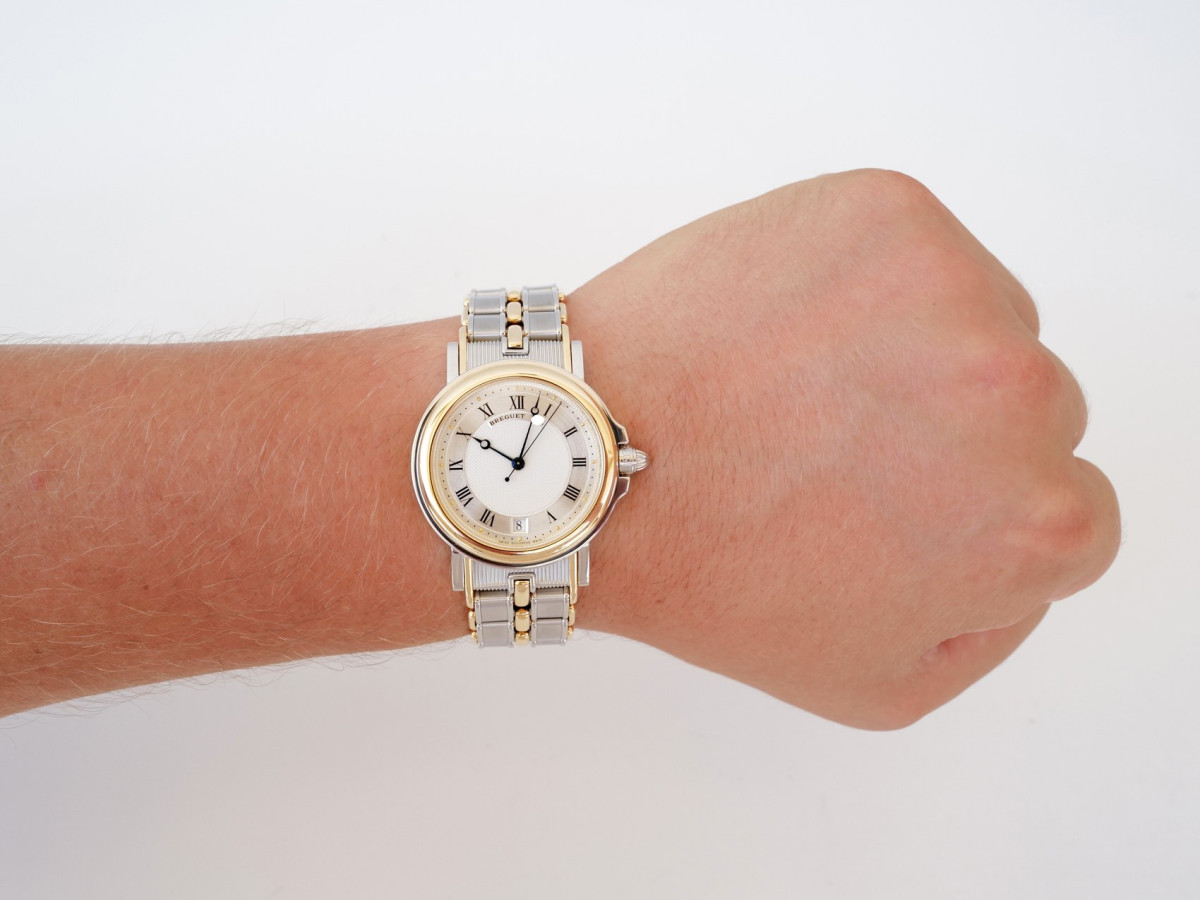 Швейцарський годинник Breguet Marine Steel 18K Yellow Gold 35