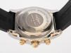 Швейцарський годинник Breitling Chronomat 44 Steel Gold Arabic Numerals Rubber Strap