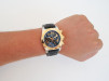 Швейцарський годинник Breitling Chronomat 44 Steel Gold Arabic Numerals Rubber Strap