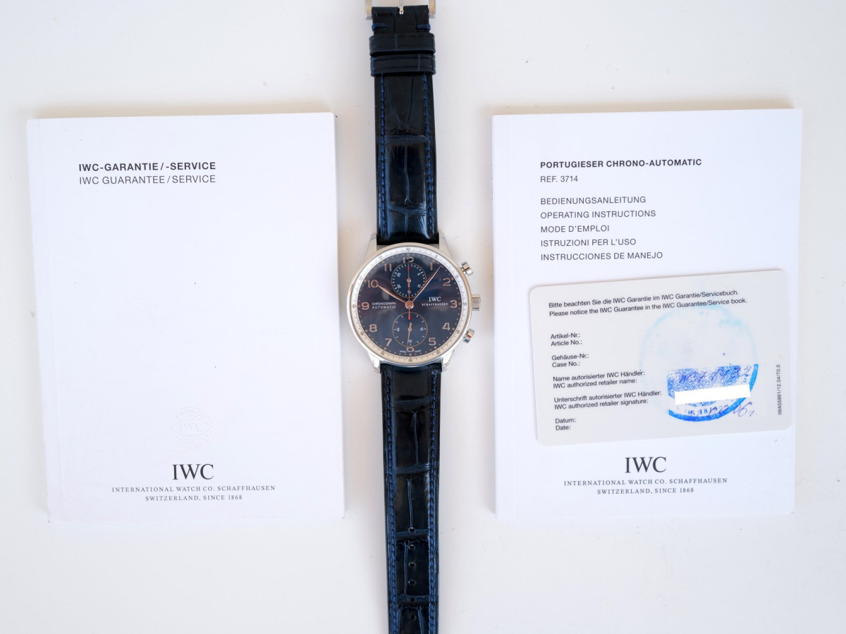 Швейцарские часы IWC Portugieser Chrono Laureus Sport for Good Foundation Edition 41