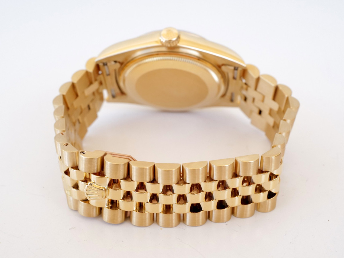 Швейцарський годинник Rolex Datejust 36 Jubilee 18K Yellow Gold Silver Dial