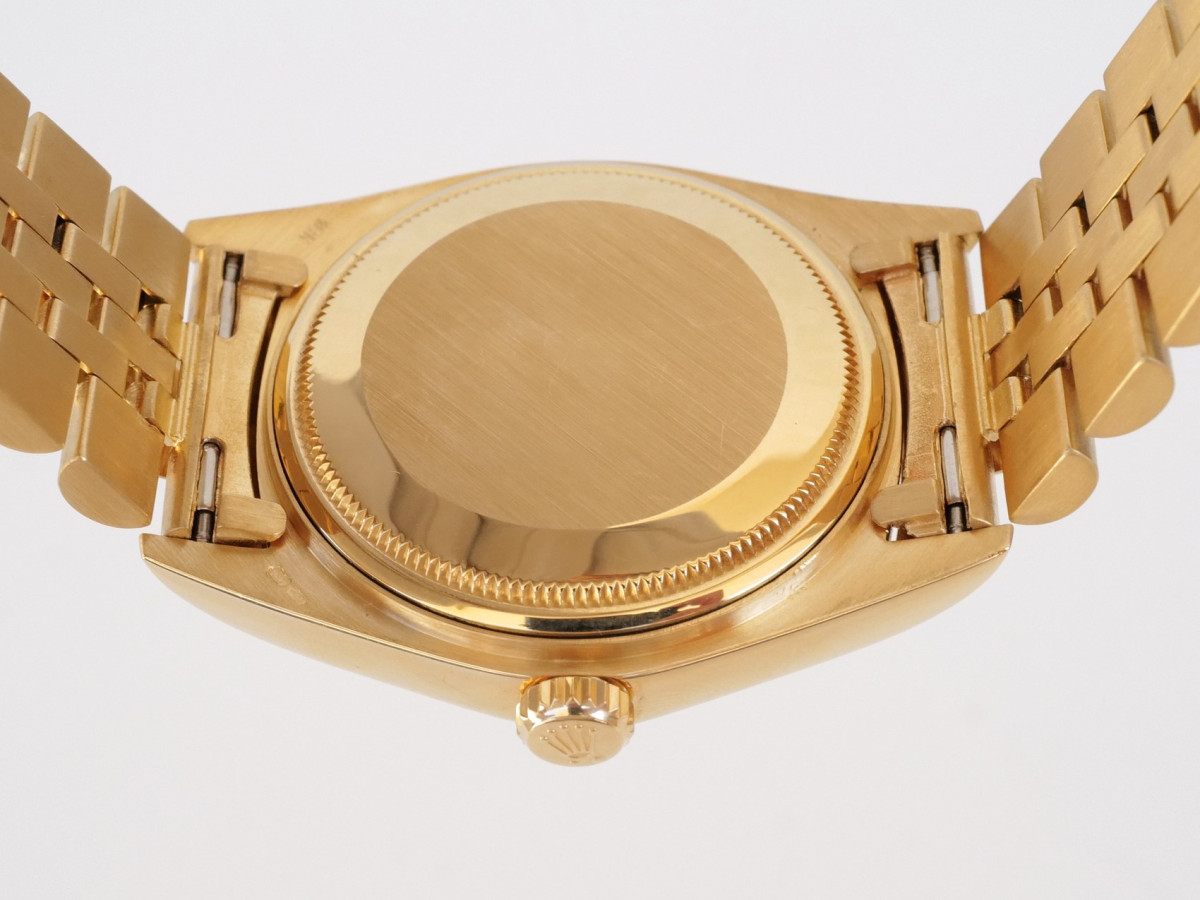 Швейцарський годинник Rolex Datejust 36 Jubilee 18K Yellow Gold Silver Dial