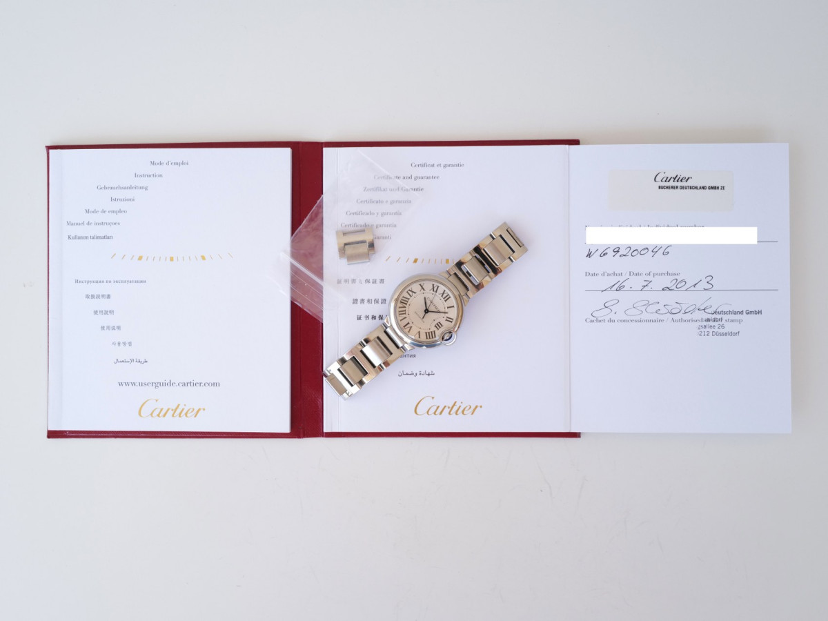 Швейцарський годинник Cartier Ballon Bleu Automatic 36