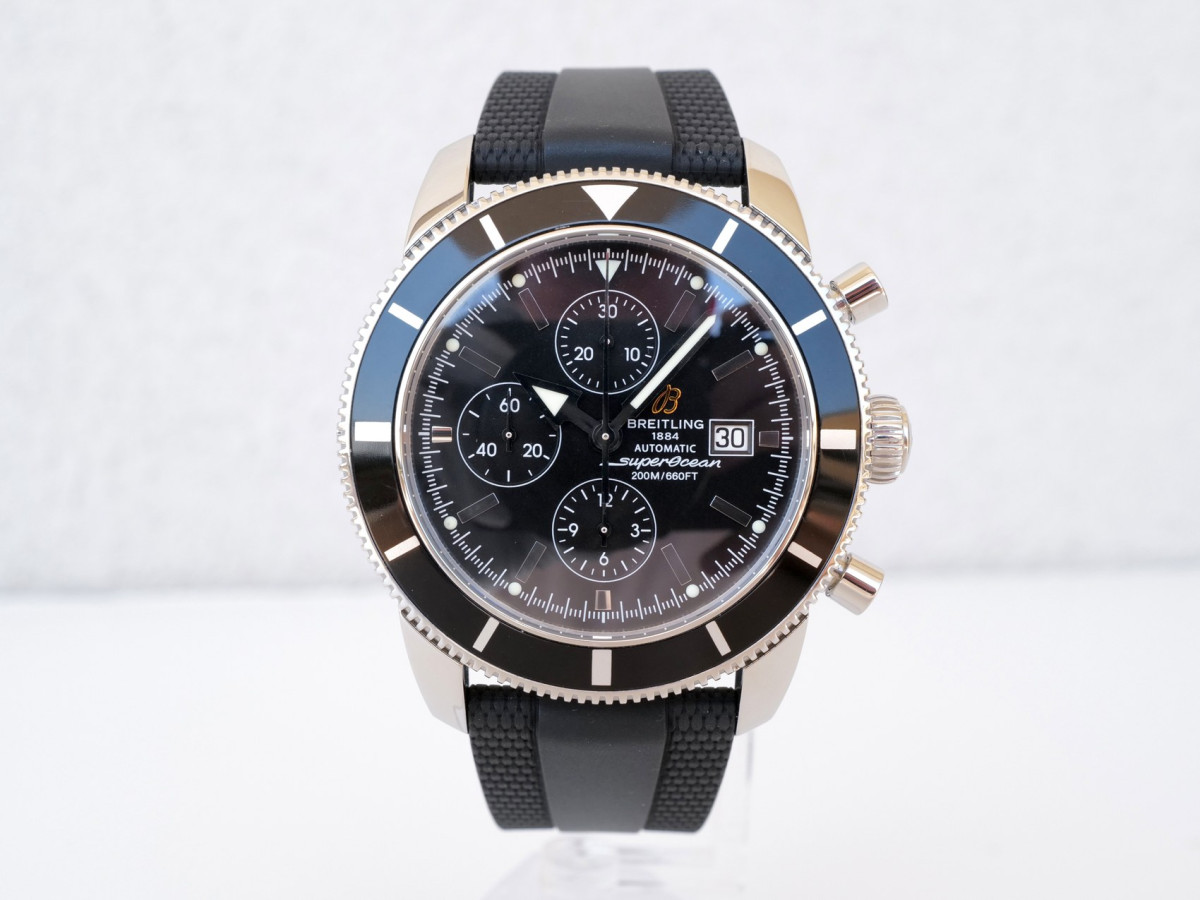 Swiss watch Breitling Superocean Heritage Chronograph Black Dial 46