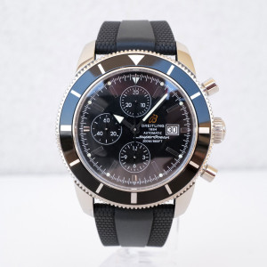 Швейцарський годинник Breitling Superocean Heritage Chronograph Black Dial 46