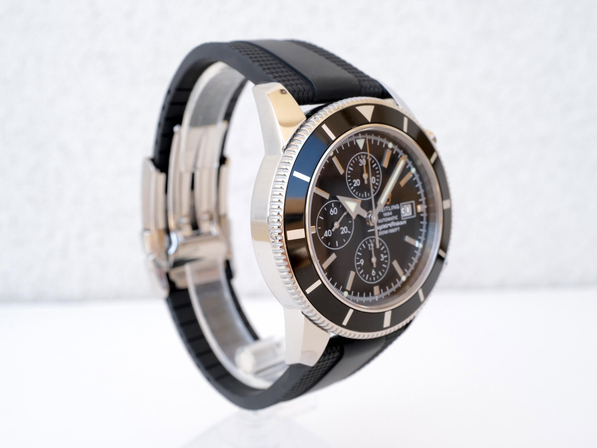Swiss watch Breitling Superocean Heritage Chronograph Black Dial 46