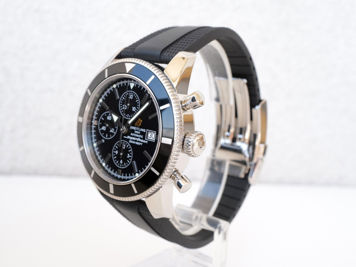 Swiss watch Breitling Superocean Heritage Chronograph Black Dial 46