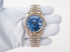 Швейцарський годинник Rolex Day-Date 40 White Gold 18K Blue Roman Dial