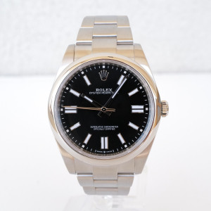 Швейцарський годинник Rolex Oyster Perpetual 41 Black Dial