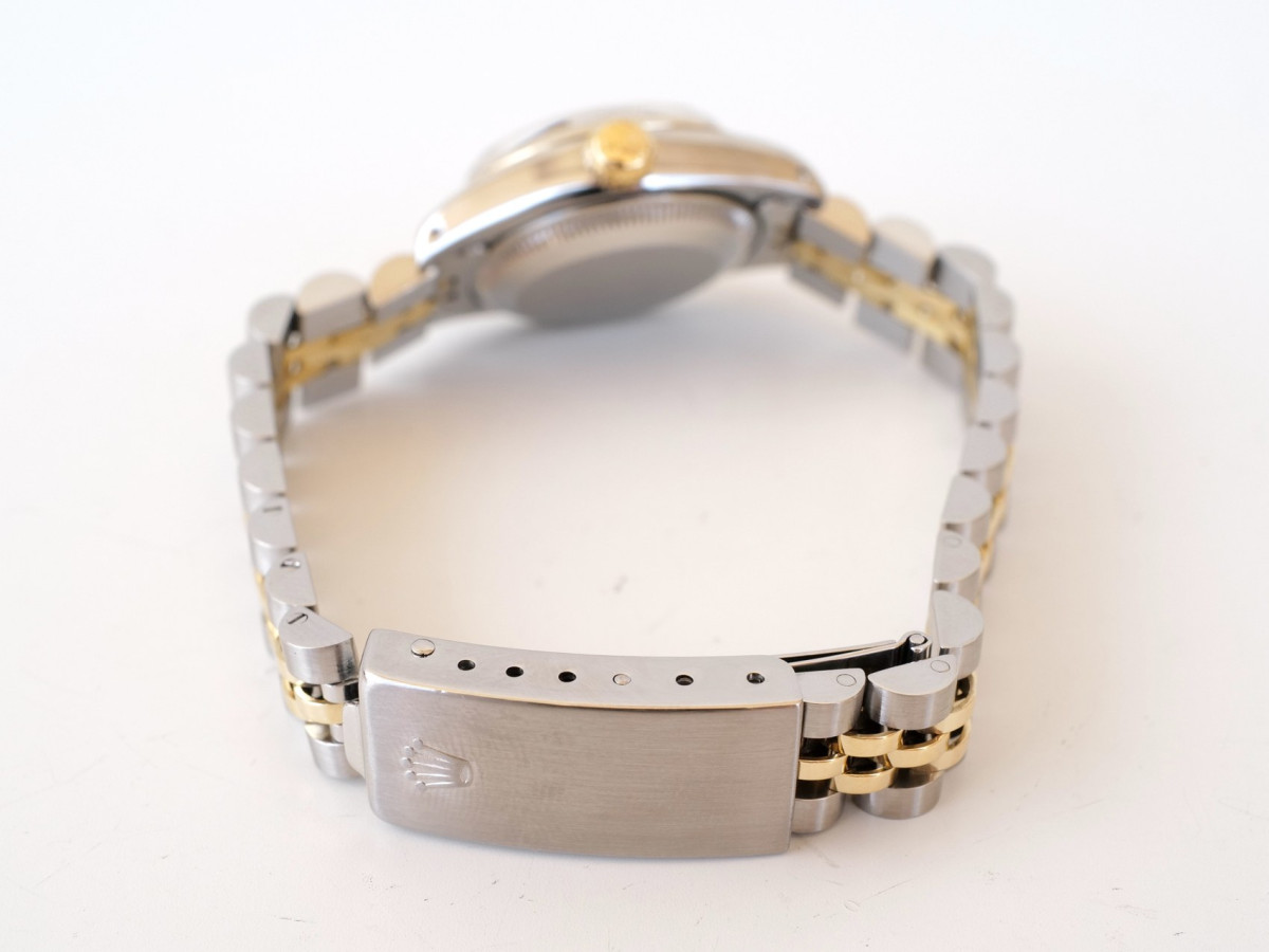 Швейцарський годинник Rolex Lady-Datejust 26 Jubilee Steel 18K Yellow Gold White Dial