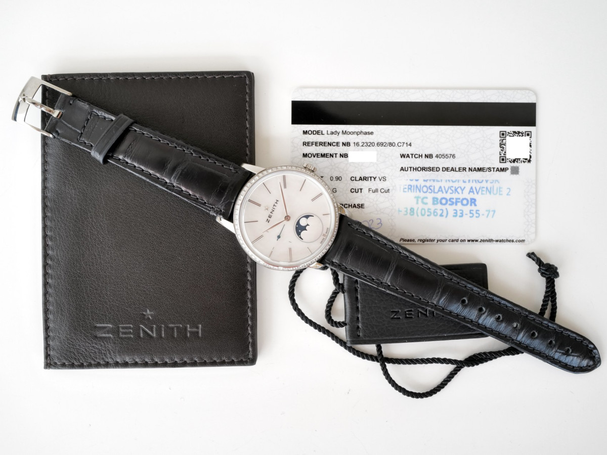 Швейцарський годинник Zenith Elite Ultra Thin Lady Moonphase 36