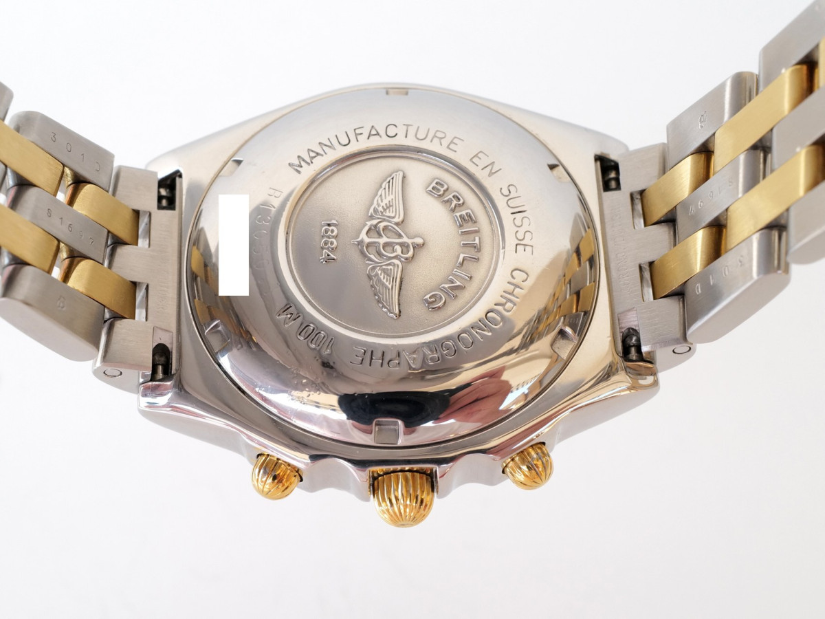 Швейцарський годинник Breitling Chronomat Chronograph Steel Gold 39