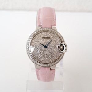 Швейцарський годинник Cartier Ballon Bleu Automatic Custom Diamonds 33