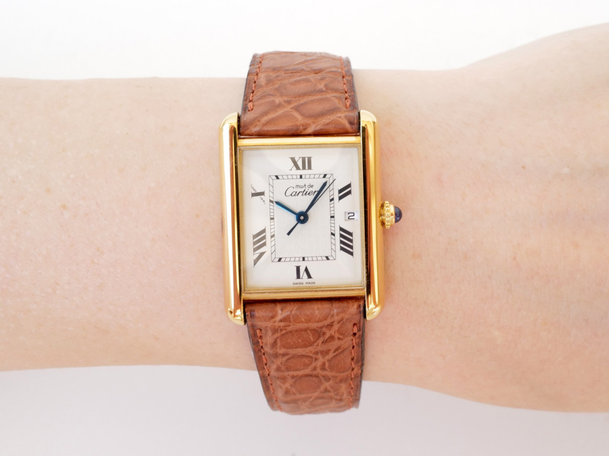 Швейцарський годинник Cartier Must de Cartier Tank