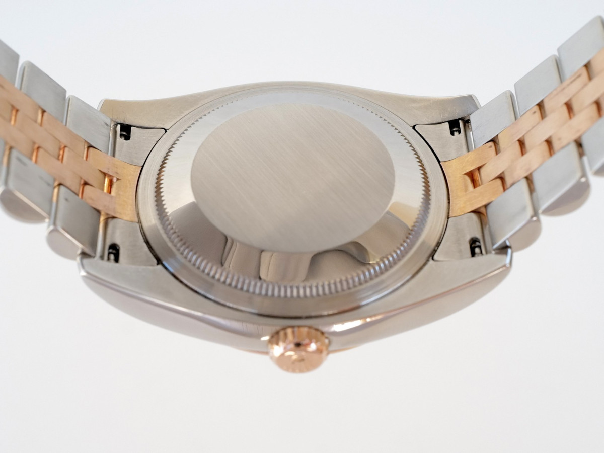Швейцарський годинник Rolex Datejust 36 Jubilee Steel 18K Rose Gold White Diamond Dial