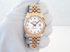 Швейцарський годинник Rolex Datejust 36 Jubilee Steel 18K Rose Gold White Diamond Dial