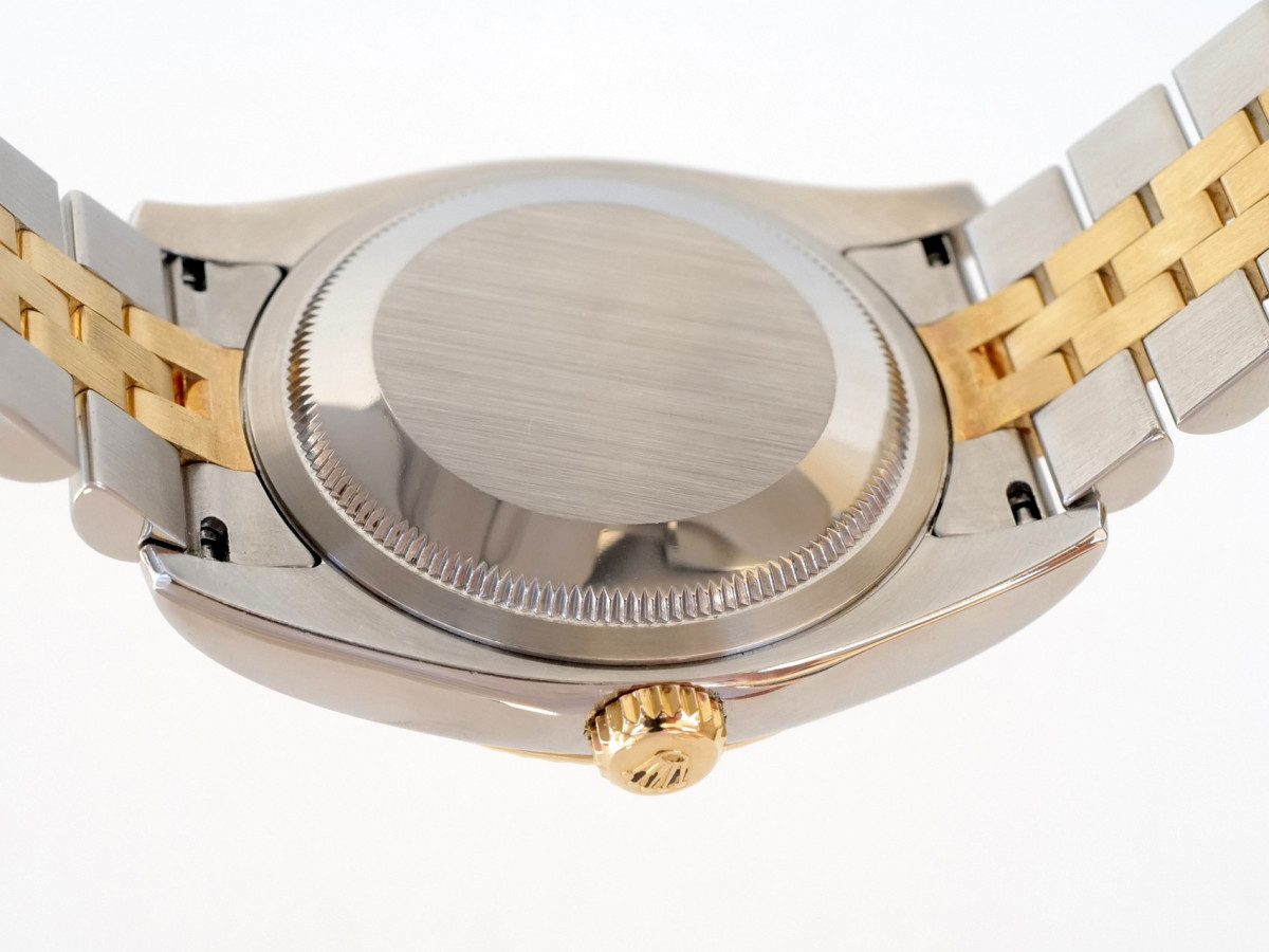 Швейцарський годинник Rolex Datejust 36 Jubilee Steel 18K Yellow Gold White Diamond Dial