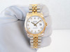 Швейцарський годинник Rolex Datejust 36 Jubilee Steel 18K Yellow Gold White Diamond Dial