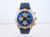 Швейцарський годинник Breitling Chronomat Evolution Steel Gold Blue Dial 44