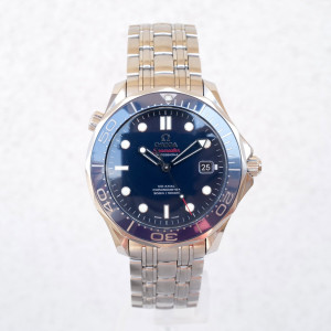 Швейцарские часы Omega Seamaster Diver 300M Blue 41