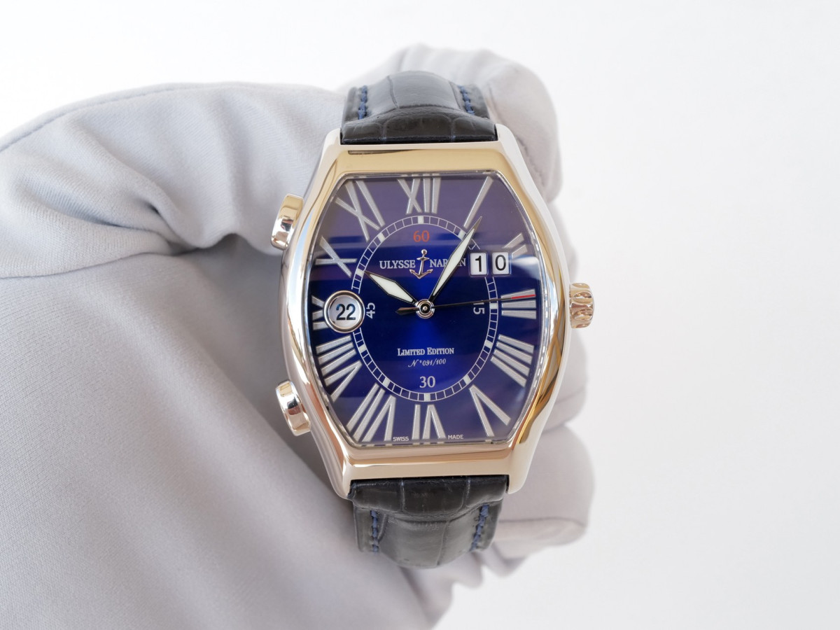 Швейцарський годинник Ulysse Nardin Michelangelo Gigante UTC 18K White Gold Limited Edition of 100