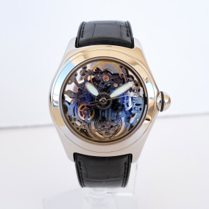 Швейцарський годинник Corum Bubble Black Skeleton 45