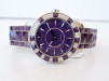 Швейцарський годинник Dior Christal Purple Diamond Automatic 38