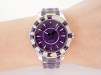 Швейцарський годинник Dior Christal Purple Diamond Automatic 38