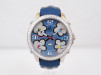 Швейцарские часы Jacob & Co. Five Time Zone Blue MOP Dial 5ct Diamond Bezel 47