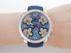 Швейцарские часы Jacob & Co. Five Time Zone Blue MOP Dial 5ct Diamond Bezel 47