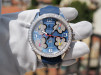 Швейцарские часы Jacob & Co. Five Time Zone Blue MOP Dial 5ct Diamond Bezel 47