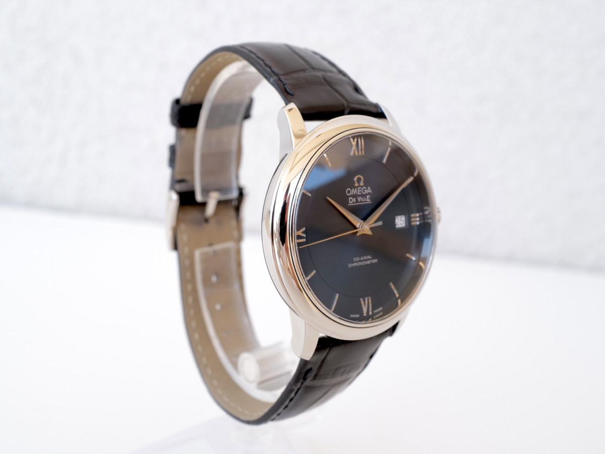 Швейцарские часы Omega De Ville Prestige Blue Dial 40