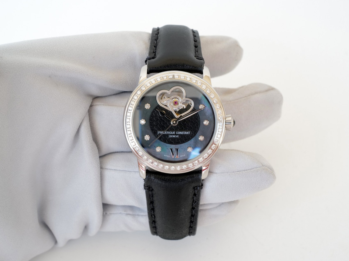 Швейцарские часы Frederique Constant Double Heart Beat 34