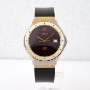 Швейцарские часы Hublot Classic MDM Geneve Quartz Steel 18K Yellow Gold 36