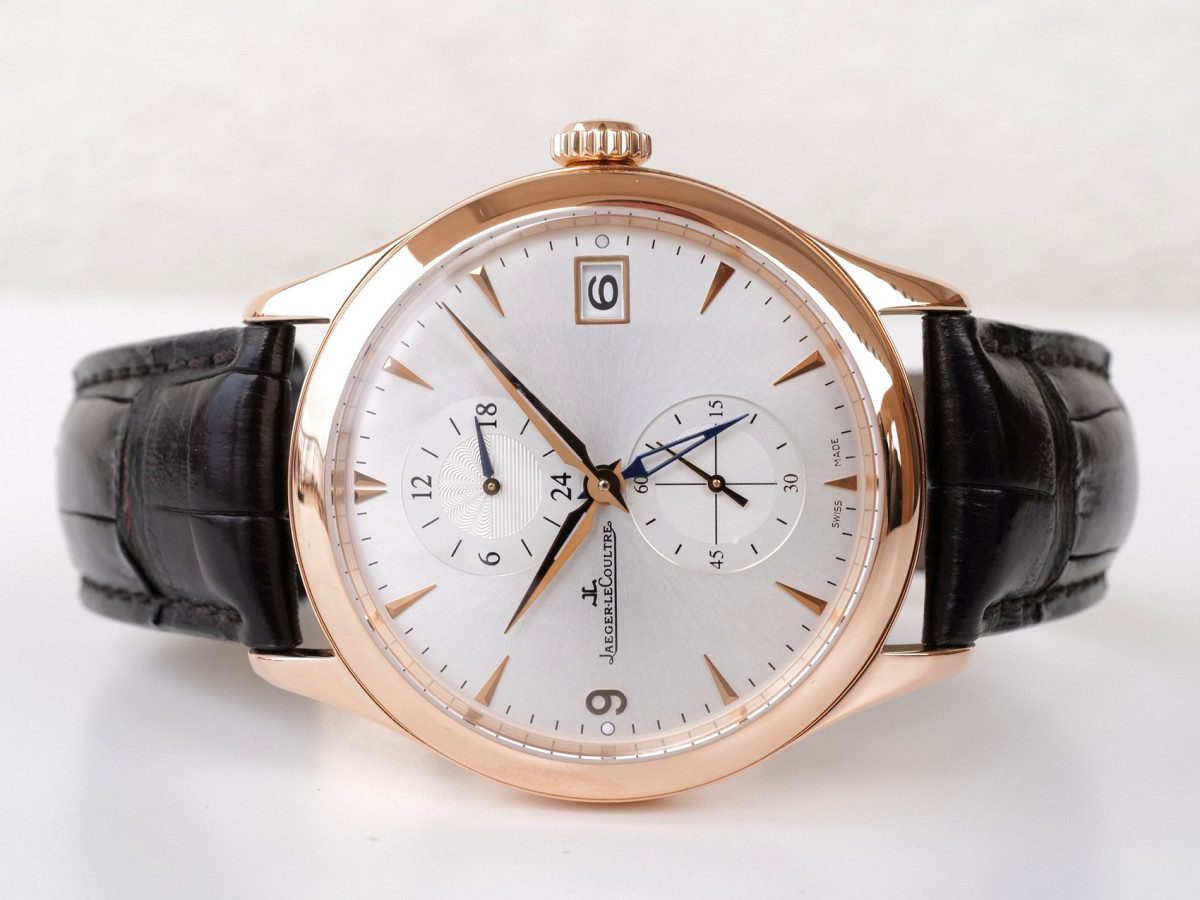Швейцарський годинник Jaeger-LeCoultre Master Control Hometime GMT 18K Rose Gold 40