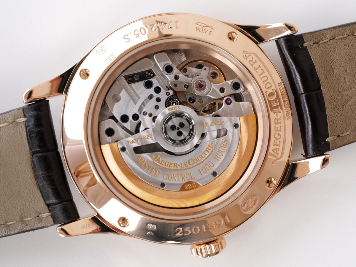 Швейцарський годинник Jaeger-LeCoultre Master Control Hometime GMT 18K Rose Gold 40