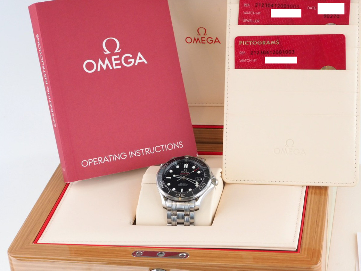 Swiss watch Omega Seamaster Diver 300M Black 41