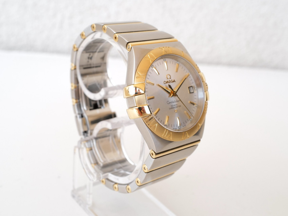 Швейцарские часы Omega Constellation Co-Axial Steel 18K Yellow Gold 35