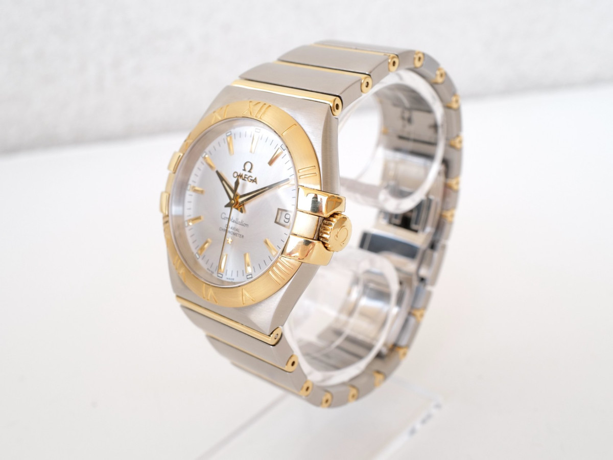 Швейцарские часы Omega Constellation Co-Axial Steel 18K Yellow Gold 35
