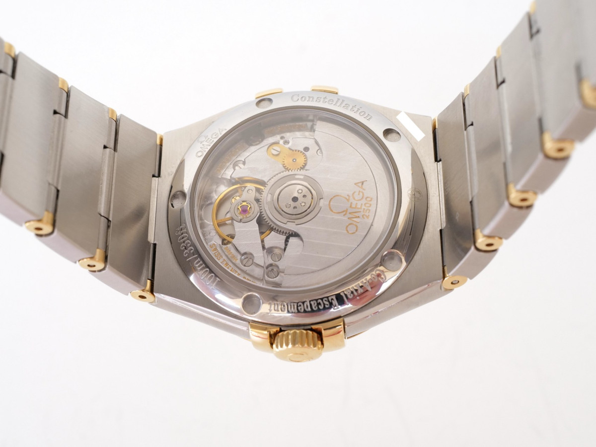 Швейцарские часы Omega Constellation Co-Axial Steel 18K Yellow Gold 35