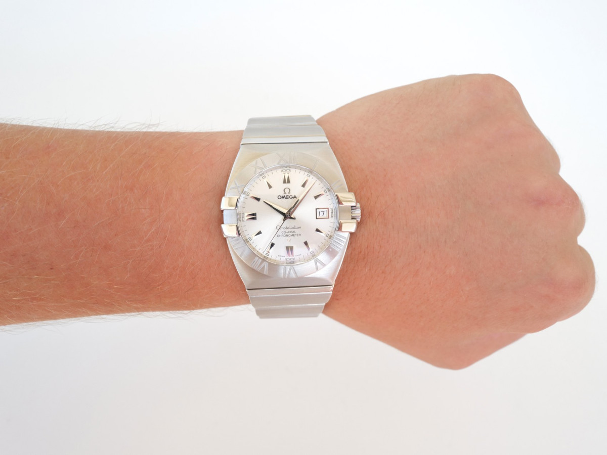 Swiss watch Omega Constellation Double Eagle Co-Axial Chronometer 38