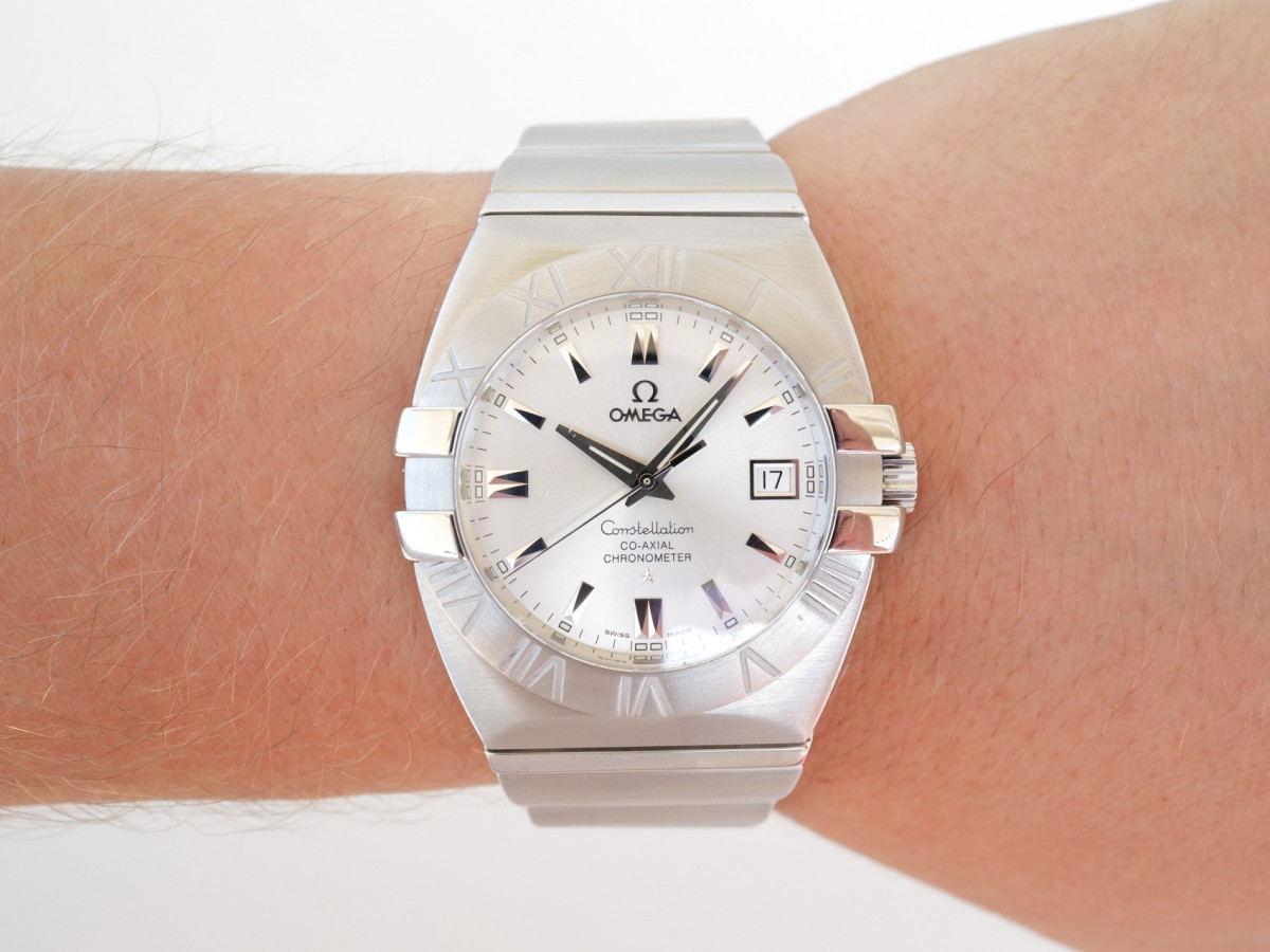 Swiss watch Omega Constellation Double Eagle Co-Axial Chronometer 38