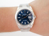Швейцарские часы Rolex Datejust 41 Blue Dial Domed Bezel Oyster Bracelet (2023)
