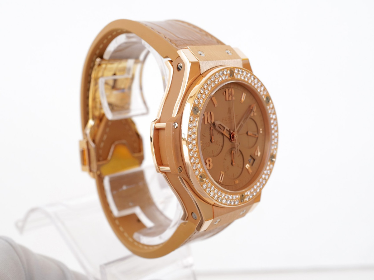 Швейцарський годинник Hublot Big Bang Tutti Frutti Camel Chronograph 18K Rose Gold Diamonds 41