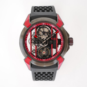 Швейцарские часы Jacob & Co. Epic X Racing Black Red Titanium Limited Edition 44