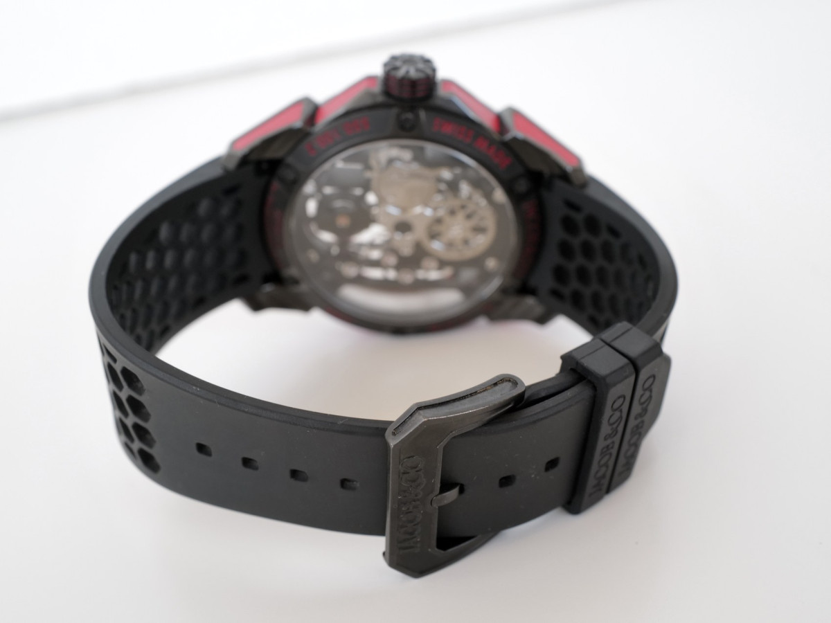 Швейцарские часы Jacob & Co. Epic X Racing Black Red Titanium Limited Edition 44