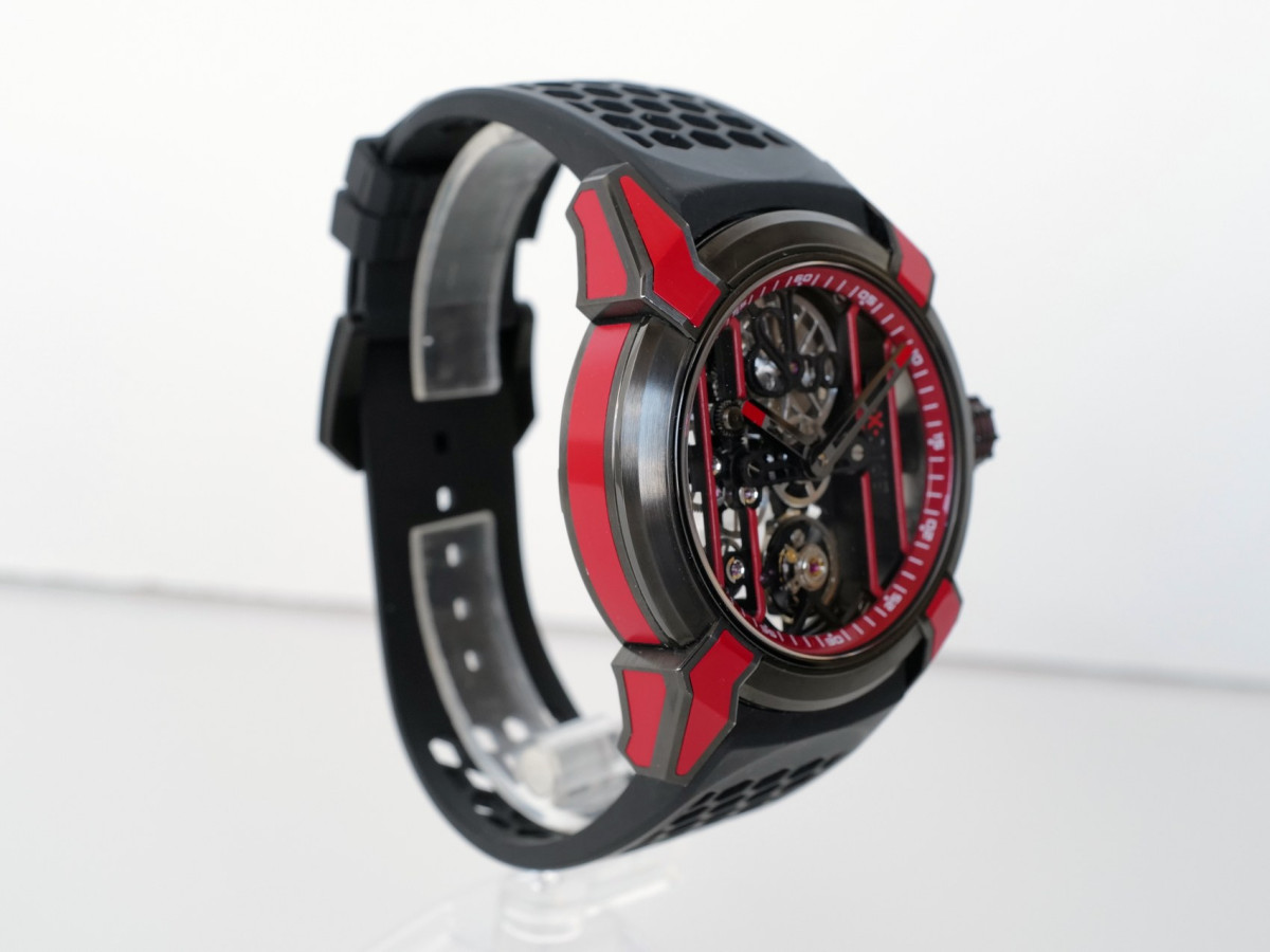 Швейцарские часы Jacob & Co. Epic X Racing Black Red Titanium Limited Edition 44