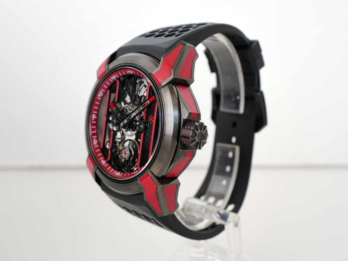 Швейцарские часы Jacob & Co. Epic X Racing Black Red Titanium Limited Edition 44