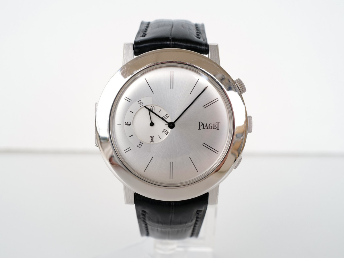 Швейцарские часы Piaget Altiplano Double Jeu 18K White Gold 43