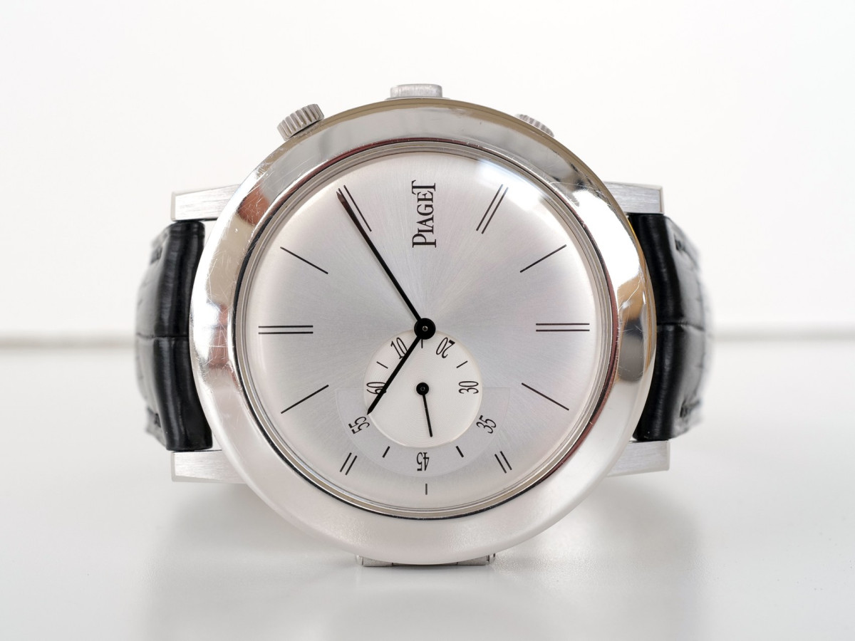 Швейцарские часы Piaget Altiplano Double Jeu 18K White Gold 43
